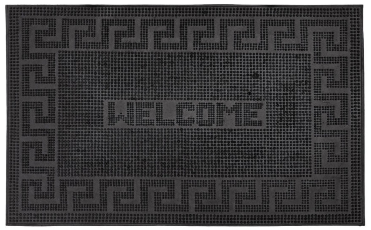 Коврик резиновый PIN MAT 45х75 (добро пожаловать)